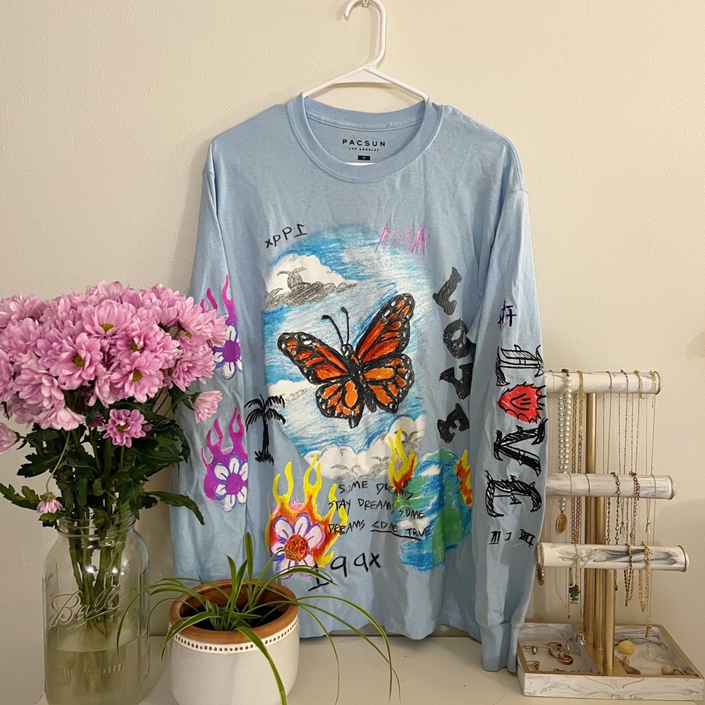 PACSUN GRAPHIC long sleeve brand new